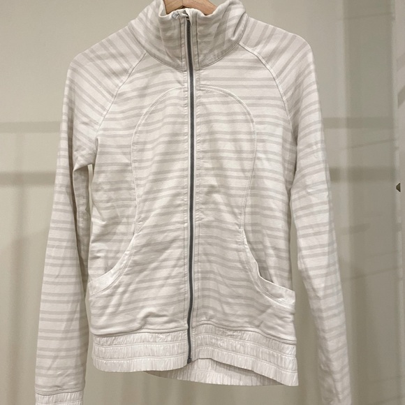 Lululemon zip up. white - Picture 1 of 5